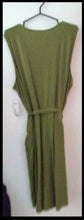Load image into Gallery viewer, NY Collection Avocado Green Romper Plus 3 X Casual Chic  Soft Jersey.