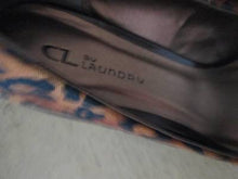 Load image into Gallery viewer, Women Heels "Chinese Laundry" CL size 10 Canvas fabric Leopard Brown Fashion.