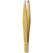 Load image into Gallery viewer, Beauty Tools by Revlon &quot;Gold Series&quot;  Slant Tweezer.
