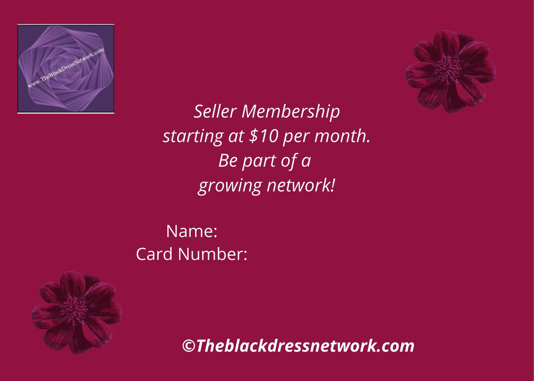 Seller Membership starting at $10 per month.