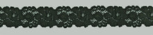 Load image into Gallery viewer, Moss Green Lace  Flowers Trim , 1½ inch Wide.
