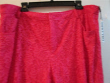 Load image into Gallery viewer, New Vicky Tiel Women Dark Pink Floral Lace Fashion Pants, Plus,22W, Beautiful.
