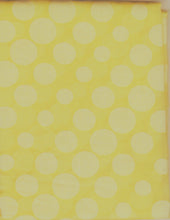 Load image into Gallery viewer, Yellow White Polka Dots Fabric Remnant Blouse, skirt, other.
